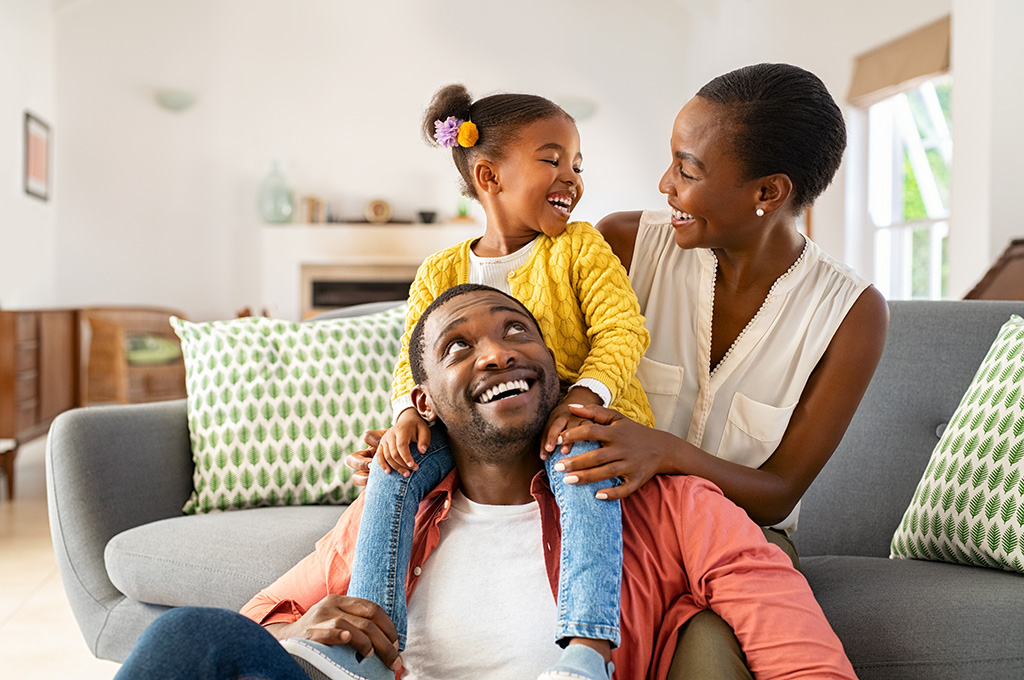 A veteran couple shares time at home with their daughter after exploring 519 options for her future