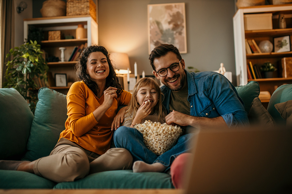 A veteran family at home after exploring best debt consolidation methods for veterans